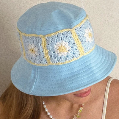 Bucket Hat Manuela - Blau