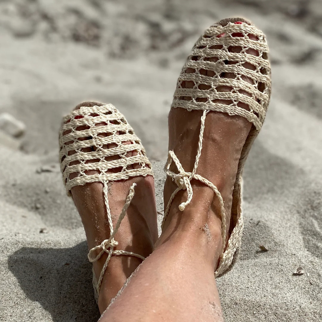 Traditionelle Espadrilles aus Ibiza - Espardenyes Torres