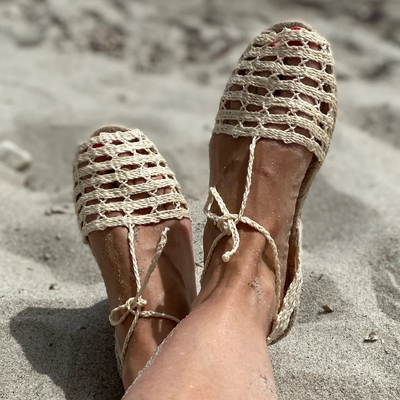 Traditionelle Espadrilles aus Ibiza - Espardenyes Torres