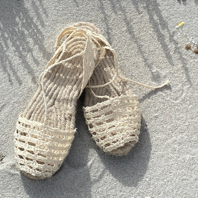 Traditionelle Espadrilles aus Ibiza - Espardenyes Torres