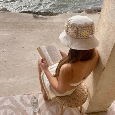 Bucket Hat Manuela - Beige / Braun