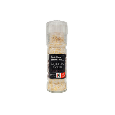 Sal de Añana – Quellsalzmühle mit Knoblauch 70g
