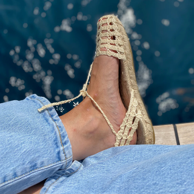 Traditionelle Espadrilles aus Ibiza - Espardenyes Torres