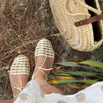 Traditionelle Espadrilles aus Ibiza - Espardenyes Torres