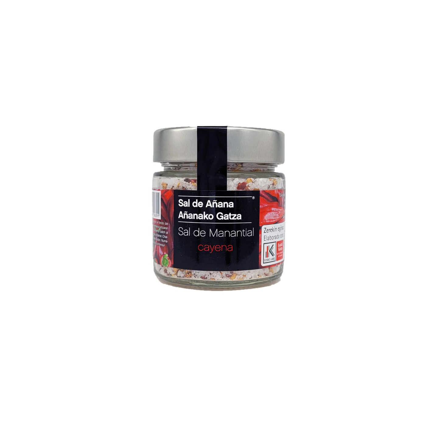 Sal de Añana – Quellsalz mit Cayenne im Glas 180g