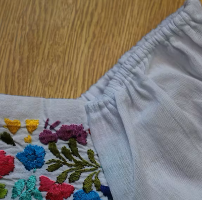 Mexikanische, bestickte Bluse „Amanda“