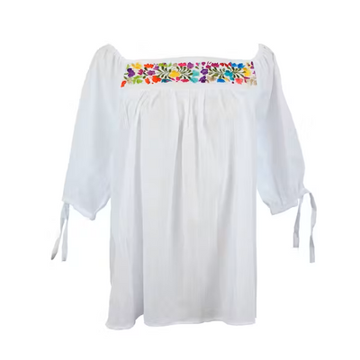 Mexikanische, bestickte Bluse „Amanda“