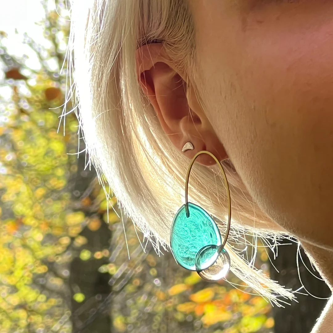 Ohrringe aus Muranoglas