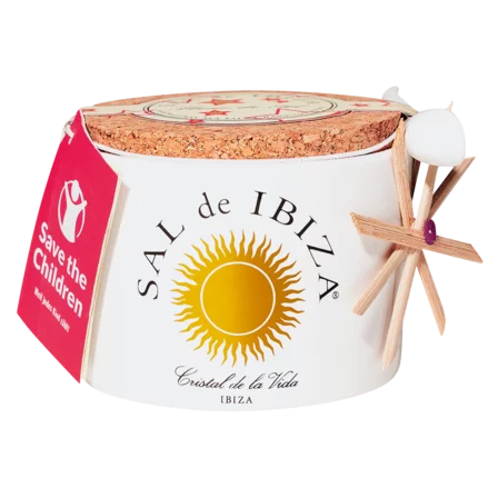 Flor de Sal im Keramiktopf 140g - "Weihnachten", limitiert