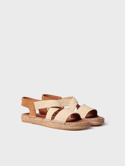 Flache Espadrilles mit Gummiband- JODY-SP