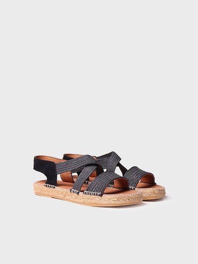 Flache Espadrilles mit Gummiband- JODY-SP
