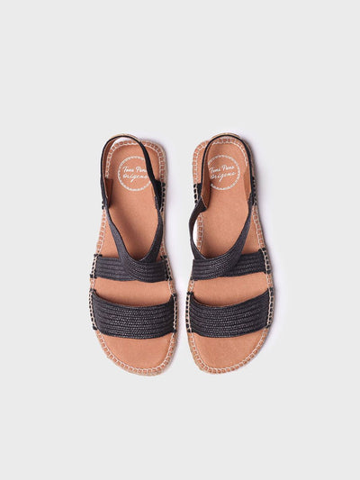 Flache Espadrilles mit Gummiband- JODY-SP
