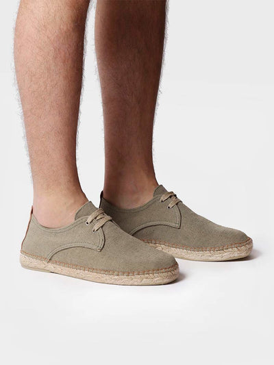 Herren Espadrilles mit Schnürsenkeln - DIXON