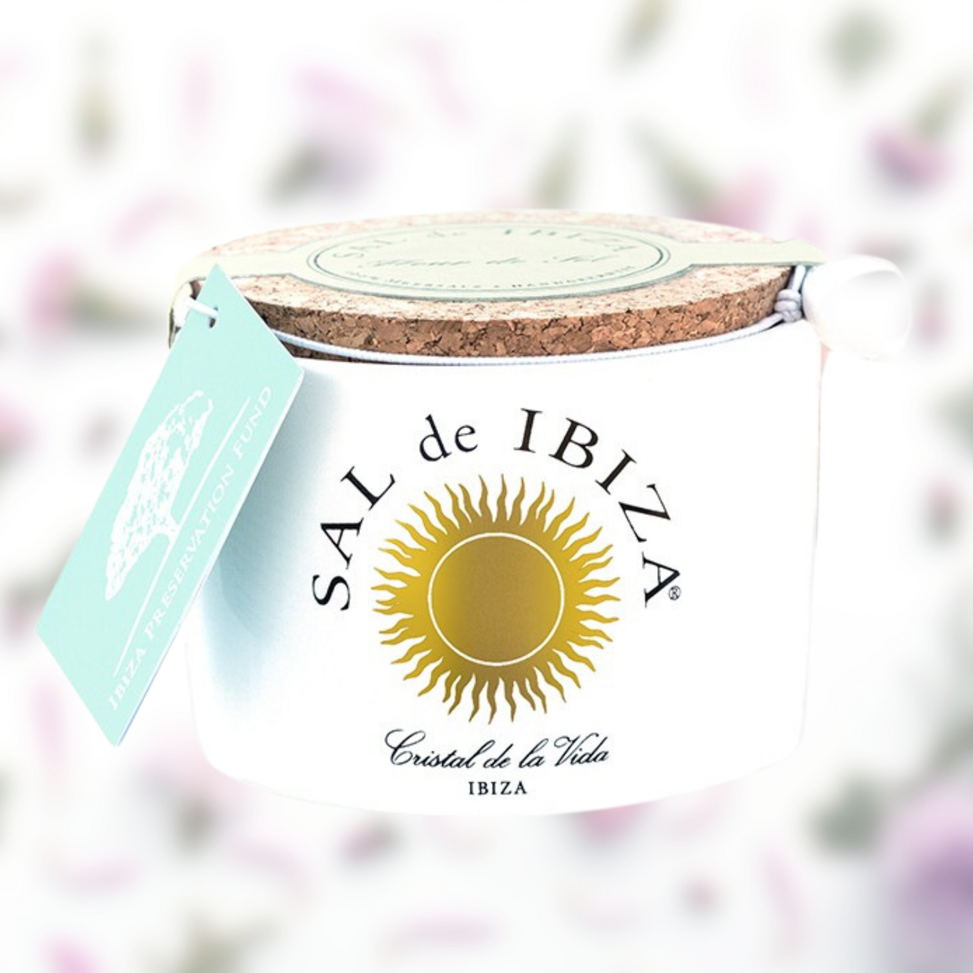 Flor de Sal mit Kräutern aus Ibiza Flor de Sal "Isla Blanca" 140g