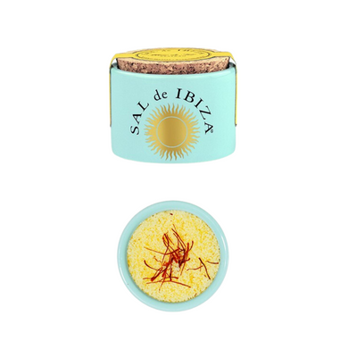 Flor de Sal mit Safran, Mini 28.35g