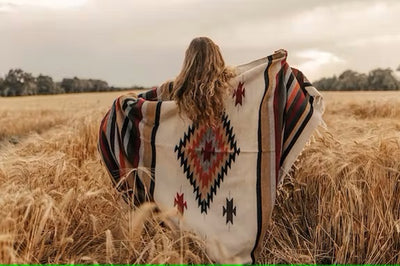 Decke - Überwurf - Teppich oder Wandteppich Mexiko "El Paso"