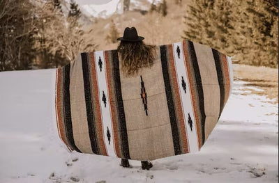 Decke - Überwurf - Teppich oder Wandteppich Mexiko "Santa Fe"