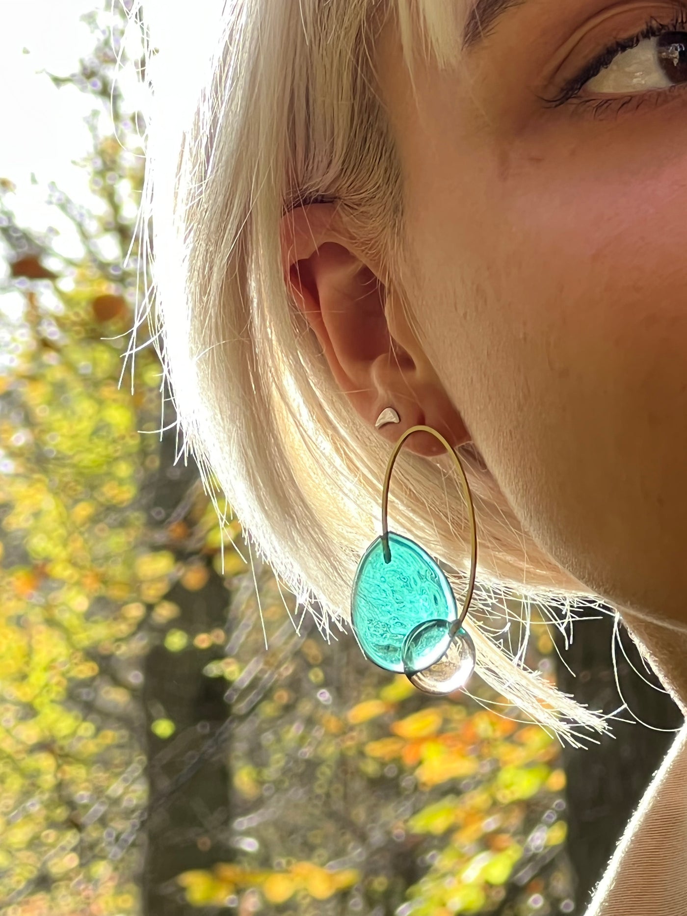 Ohrringe aus Muranoglas