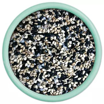 Salzstreuer Meersalz mit geröstetem Sesam, 75g