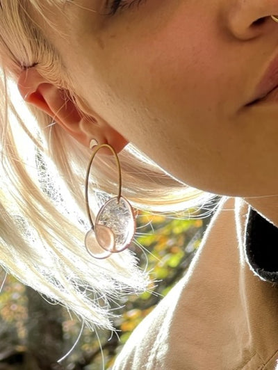 Ohrringe aus Muranoglas